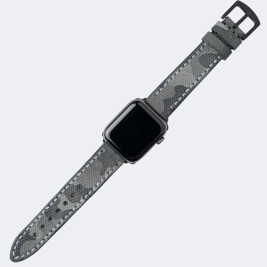 Apple Watch Kayış - Kamuflaj Gri